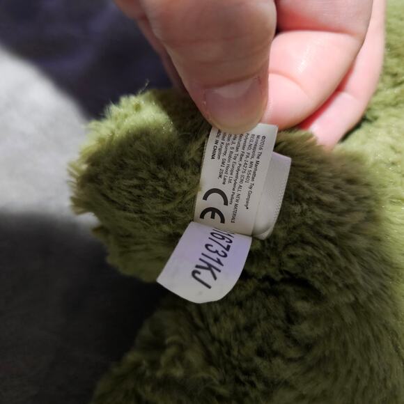 Manhattan Toy 2 Set lot Plush Dinosaurs Little Jurassics Stegosaurus T Rex Blue - Picture 4 of 9